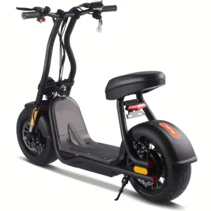 Ciclomotores para adultos, ciclomotor, , scooter eléctrico de neumáticos gruesos, scooter eléctrico de alta resistencia. Ciclomotor eléctrico para adultos, scooter eléctrico para adultos con asiento, batería de litio de 48 V 12 Ah