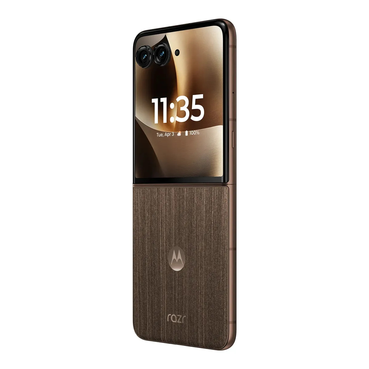 📱 Celular Plegable Flip 5G Desbloqueado,16GB RAM +512GB, Snapdragon 8 Elite Pro, Pantalla Extreme AMOLED 7" 165Hz, Pantalla Externa 4", Triple Cámara 50MP, Batería 5000mAh, Carga 68W‑30W Inalámbrica, IP48, Color Cocoa