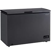 Frigidaire - Congelador profundo para pecho, 10 Cu. Pies. Capacidad, granita resistente diseño termostato ajustable, -R...