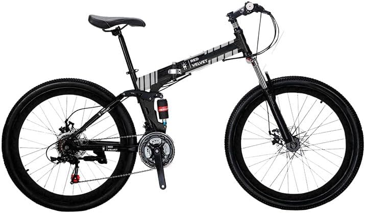 Bicicleta Montaña Plegable Bike Teche Frenos Tipo Shimano 21v Rodada 26