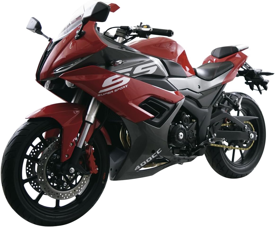 DINAMO Motocicleta Deportiva Super Sport 400cc 2024 ROJA
