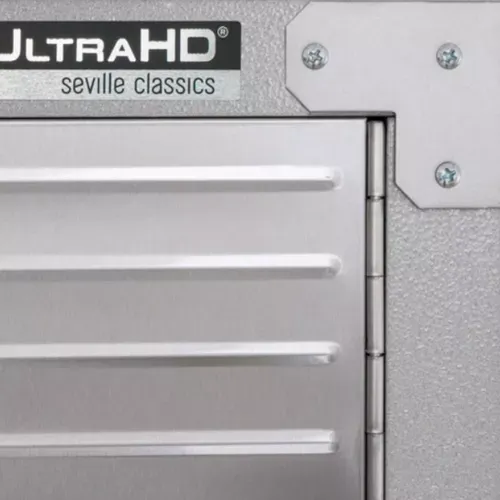 Gabinete De Almacenaje Alto Con Ruedas Acero Inoxidable Msi