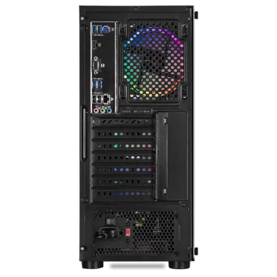 Xtreme PC Gamer con AMD Radeon Renoir Ryzen 5 5600G, 16GB, SSD de 240GB, disco duro de 3TB, monitor de 27 pulgadas con WIFI XTXZR516GBRENOIR