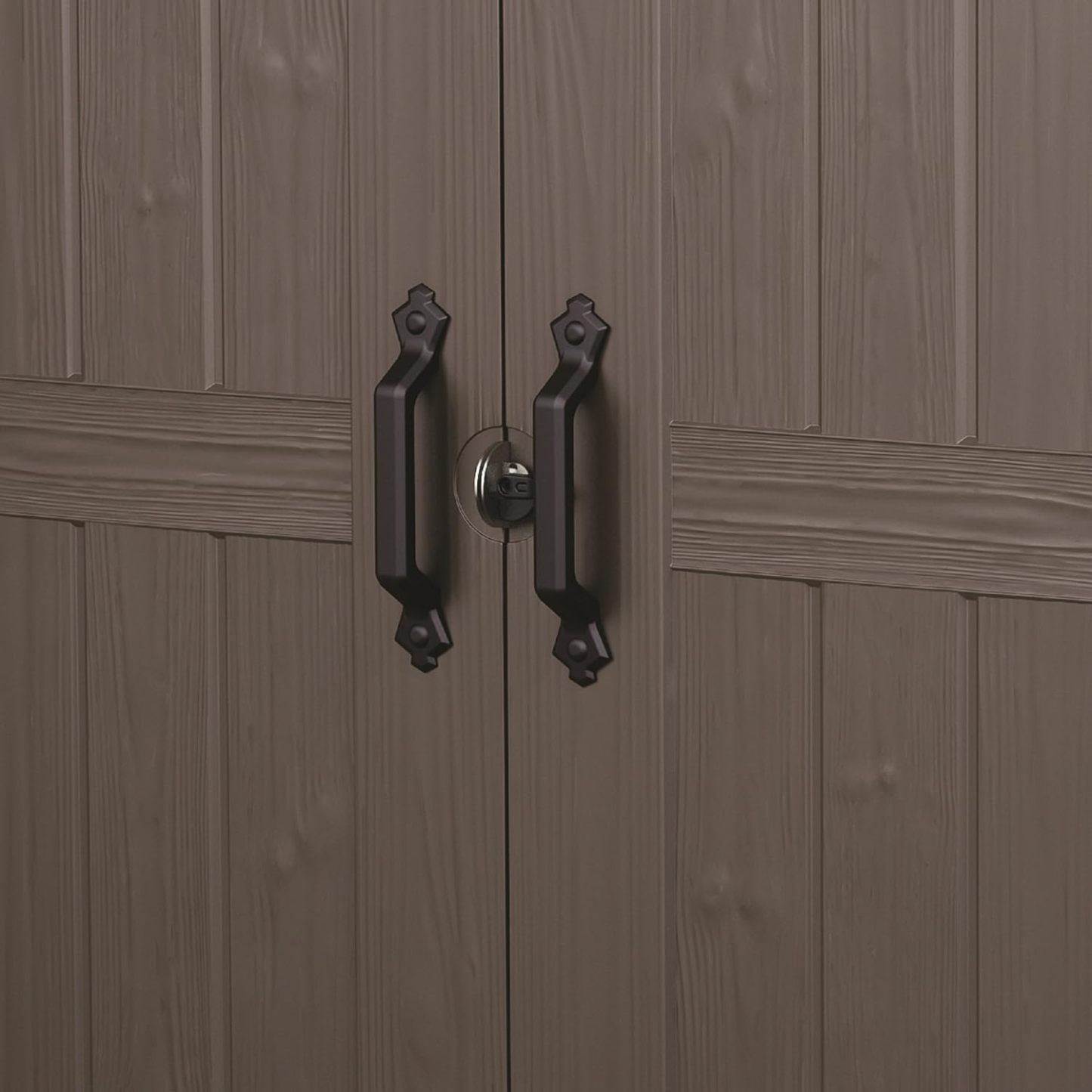Keter Cobertizo de Almacenamiento para Jardin y Exteriores, Beige, Factor 8x11