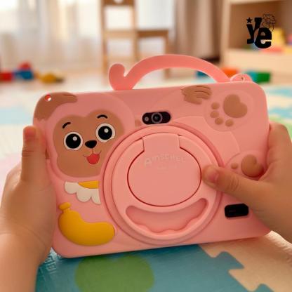 Tablet para niñas y niños 1 Pieza con Carcasa de Plático y Funda de Silicón Ye Store
