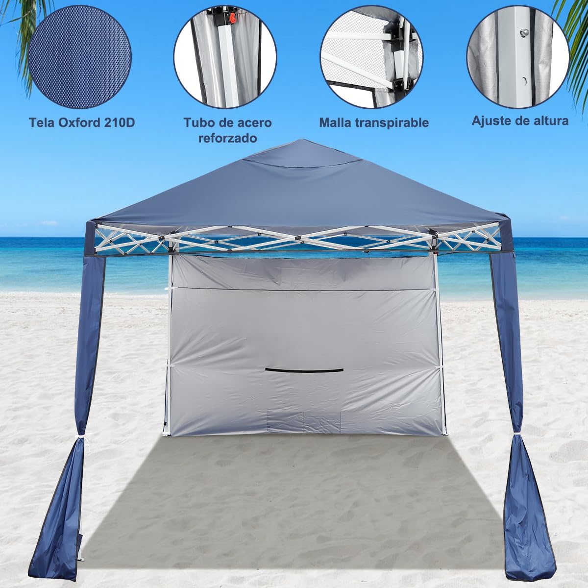 Toldos Plegables Tienda De Fiesta Carpa Impermeable (3m*6m)