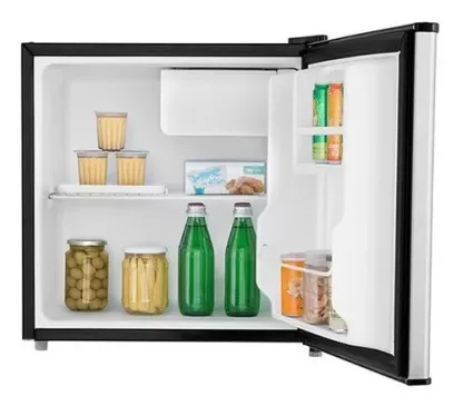 Refrigerador Frigobar Mabe Rmf0260xmxx Acero Inoxidable Capacidad 45.8l Mini 115v Electrico Chiquito