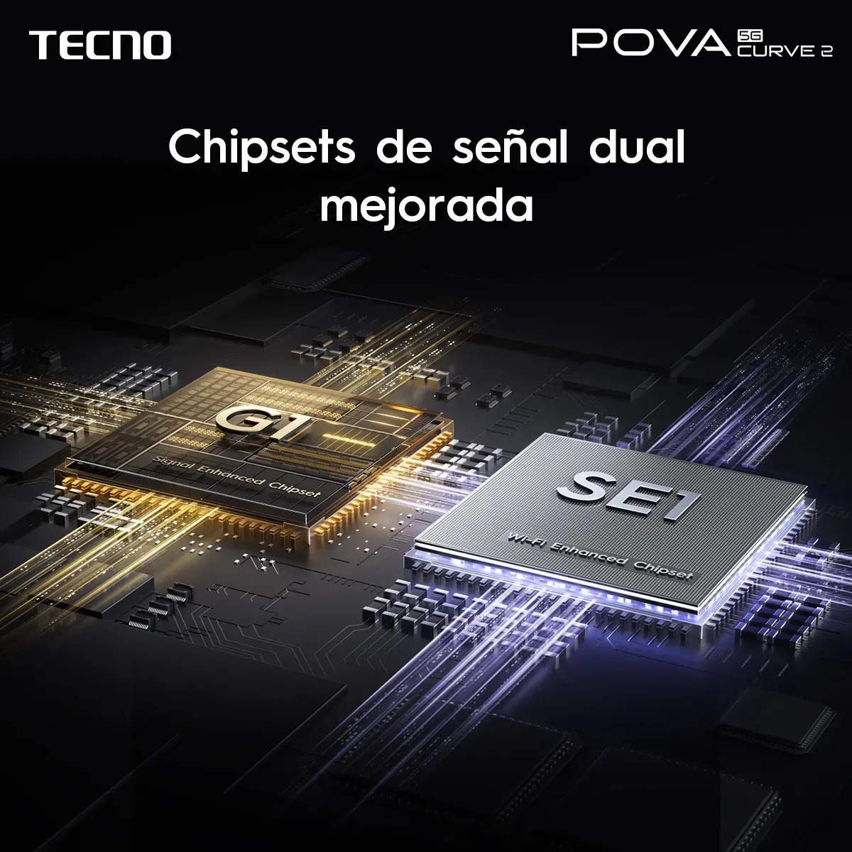 📱Celular 5G, 8GB+8GB RAM +256GB, Batería 8000mAh, Carga 45W, Pantalla Curva AMOLED 1.5K 144Hz, NFC, Cámara 50MP, Diseño Nave Espacial