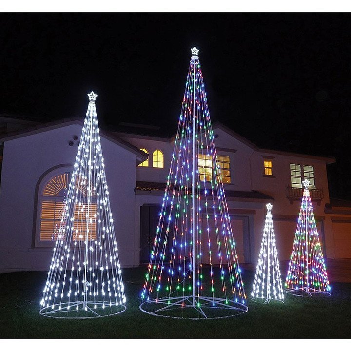 Multicolor LED Animated Outdoor Lightshow Tree