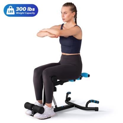 Máquina de sentadillas profundas Merach, máquina de glúteos ajustable para entrenamiento en gimnasio en casa, máquina de abdominales para desarrollar músculos y abdominales, banco abdominal, equipo de fitness para flexiones SpringStatements