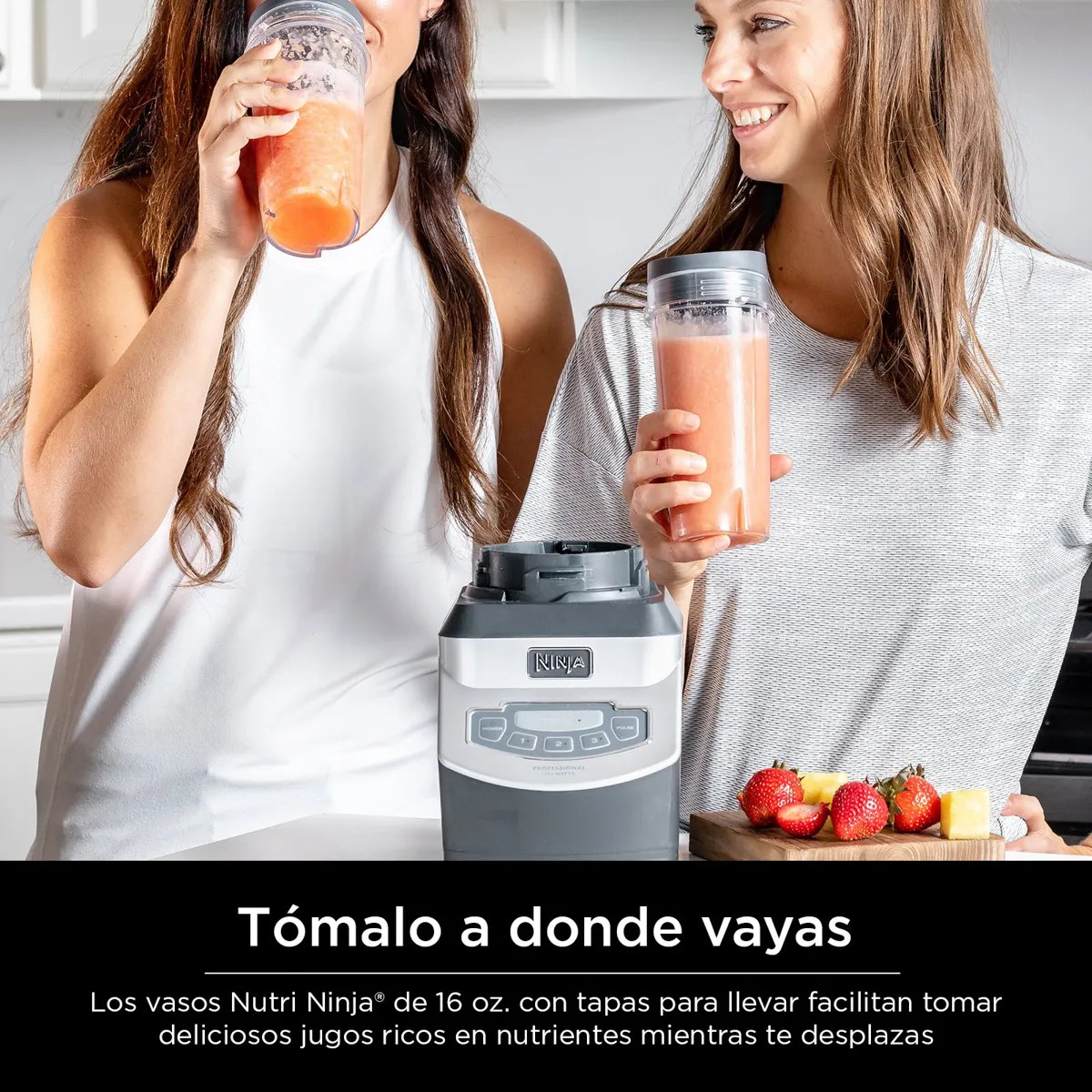 Sistema De Cocina Ninja® Con Vasos Nutri Ninja® Bl660 Color Negro