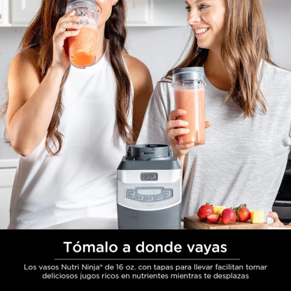 Sistema De Cocina Ninja® Con Vasos Nutri Ninja® Bl660 Color Negro