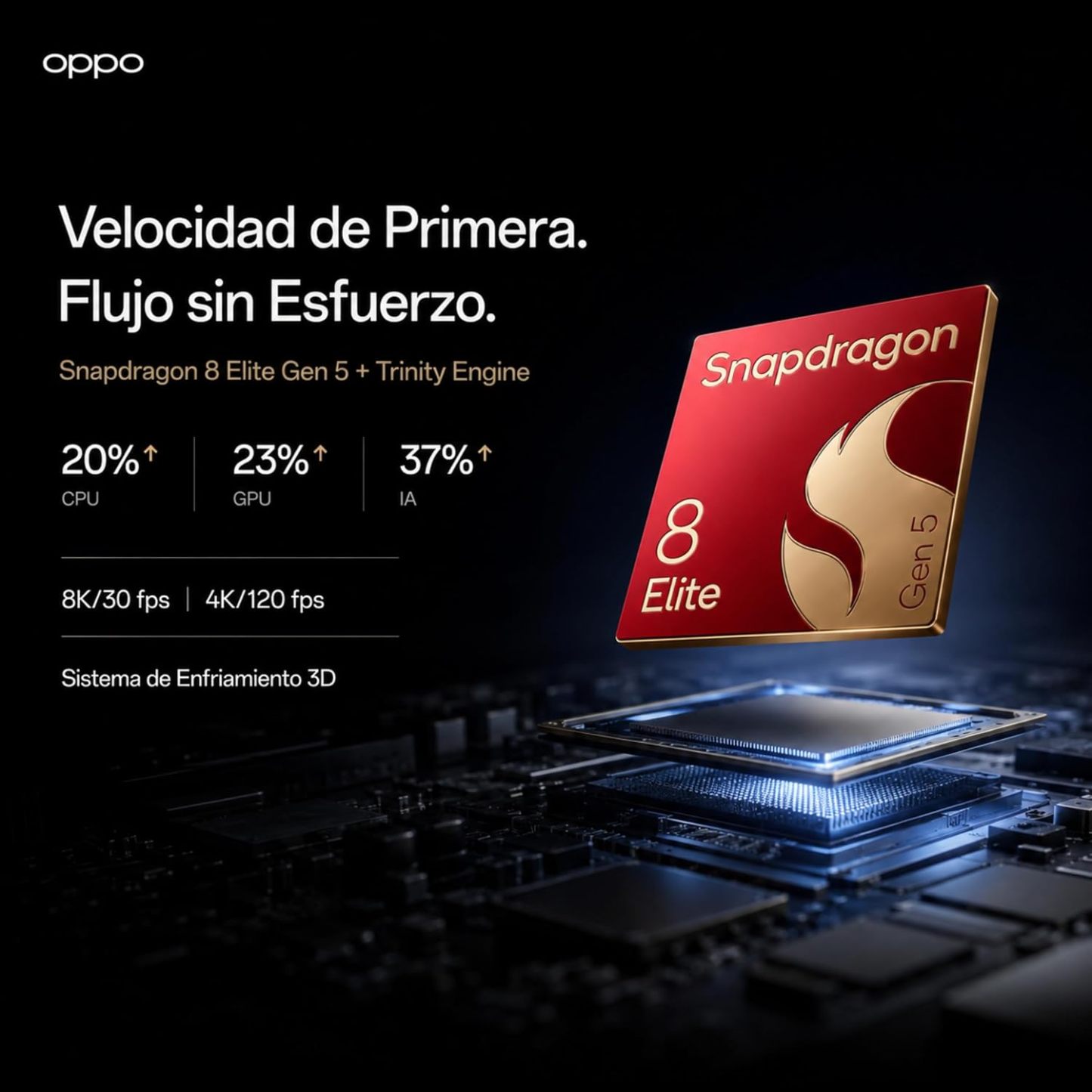 📱Smartphone 5G Desbloqueado Color Naranja, 12GB RAM+512GB, Pantalla 6.82" AMOLED QHD+, Cámara Dual 200MP, Video 8K, Procesador Snapdragon 8 Elite Gen 5, Batería 7050 mAh, Carga Súper Rápida 100W, Resistente al Agua IP68/IP69, Doble SIM