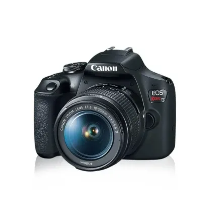 Cámara Fotográfica Canon EOS Rebel T7 más Lente EF-S18-55mm