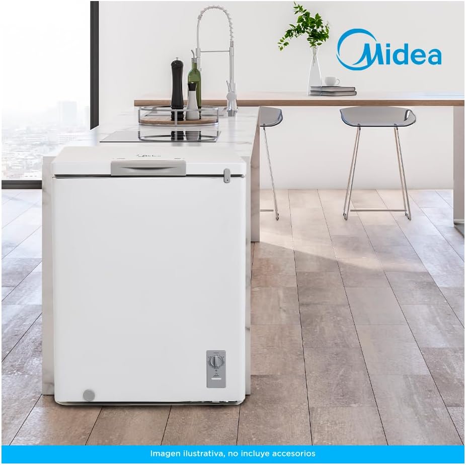 Midea Congelador Triple Cooling System 5 Pies Cúbicos
