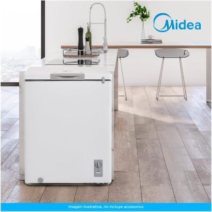 Midea Congelador Triple Cooling System 5 Pies Cúbicos