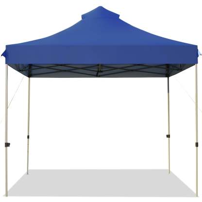 Costway Toldo de 3 mx 3 m, toldo emergente,  toldo con bolso con ruedas, toldo plegable portátil, tienda de campaña con dosel impermeable 3 mx 3 m, gazebo para exteriores, toldo con ajustable altura