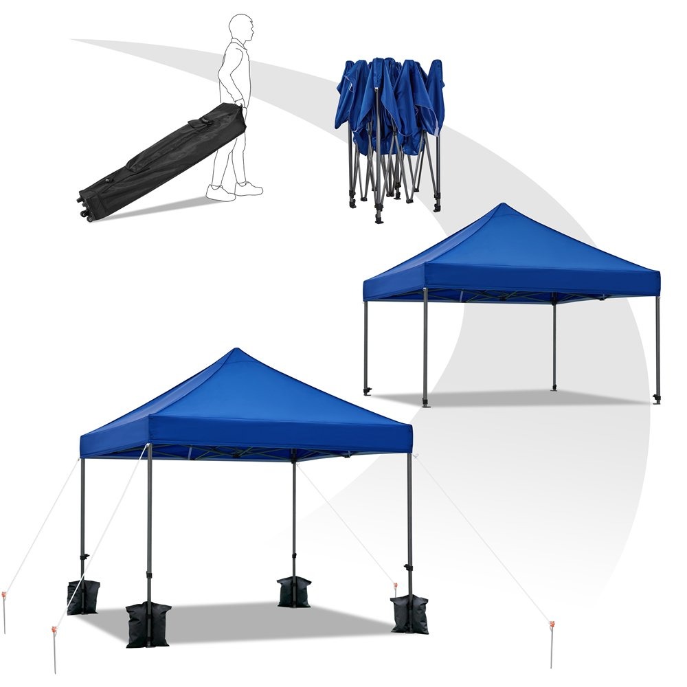 Carpa Toldo Plegable 3x3 Impermeable Reforzado Uso Rudo