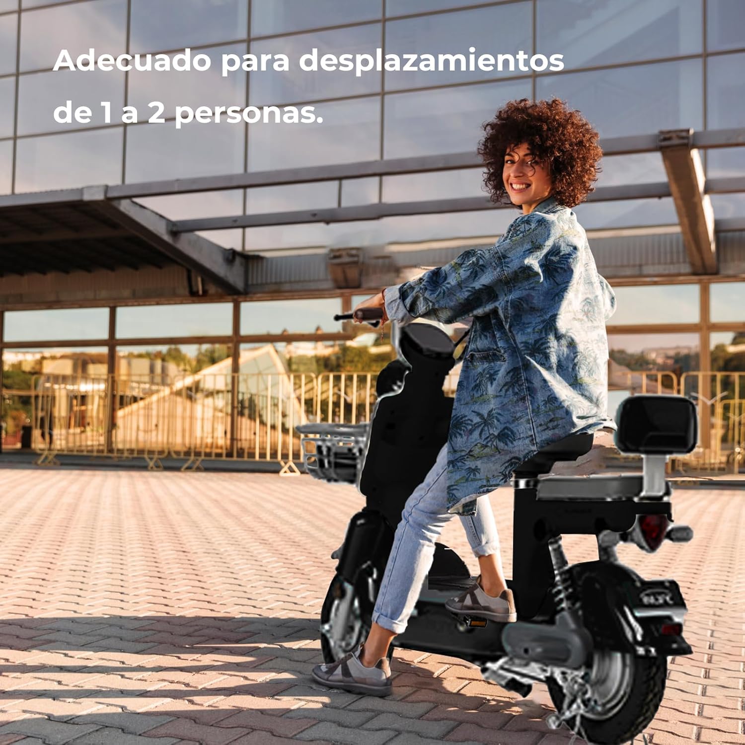 400W Bicicleta Eléctrica Potente, Bicicleta Electrica para Adultos de 40km/h, Rango de 60-70km Eike, Batería de Plomo de 48V/20Ah, Perfecto para Carreteras y Desplazamientos Diarios