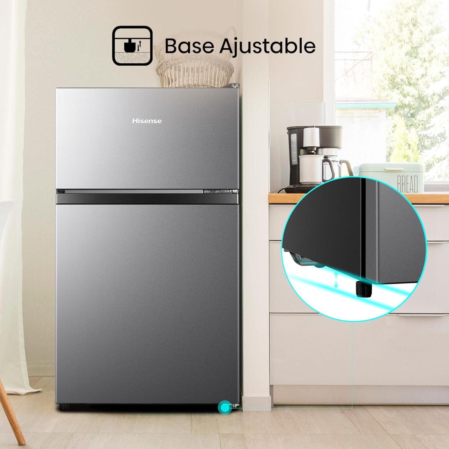 Hisense Frigobar 3.3 Pies mod. RT31D6AGX1