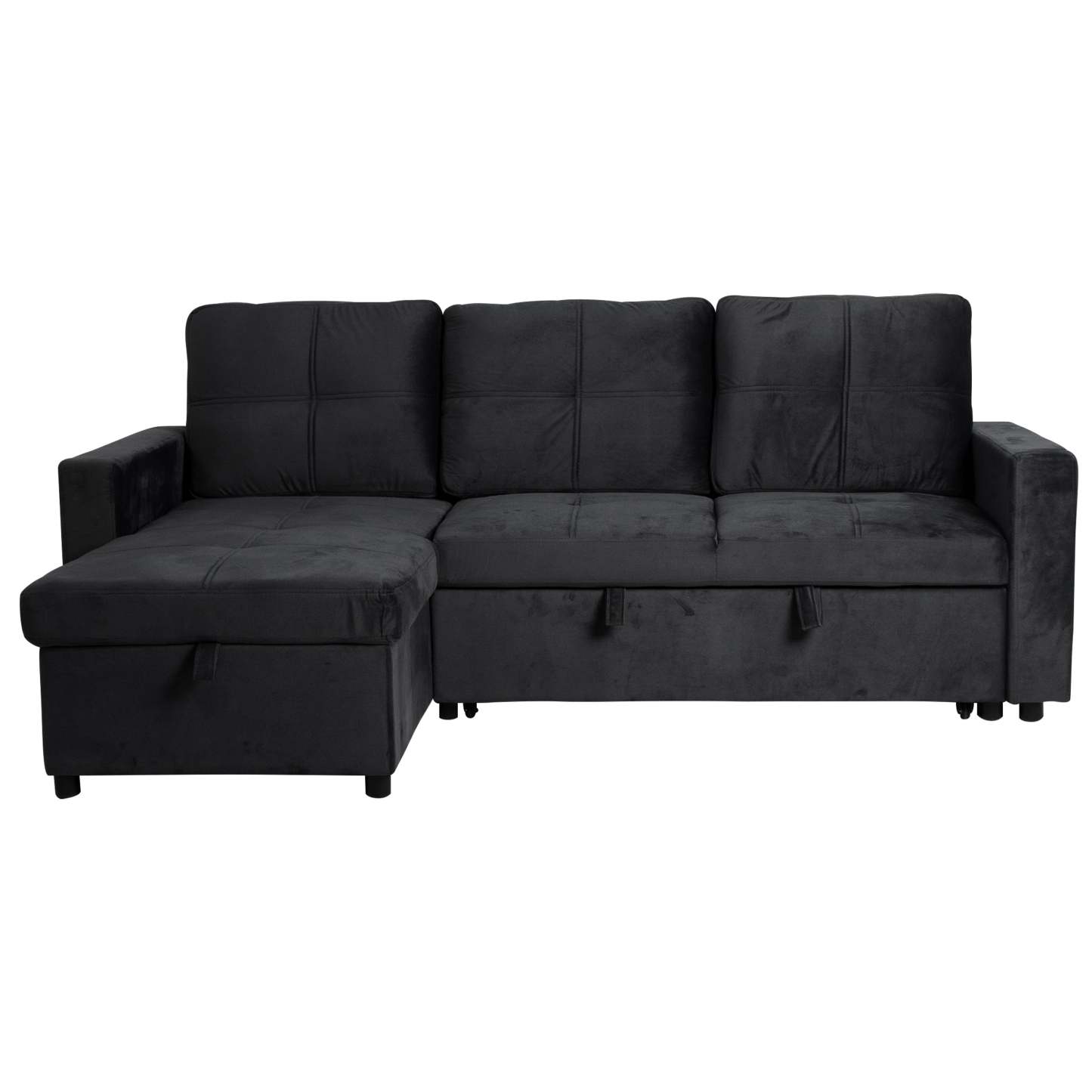 SOFÁ CAMA CON ALMACENAMIENTO TRIBECA GRIS CLARO