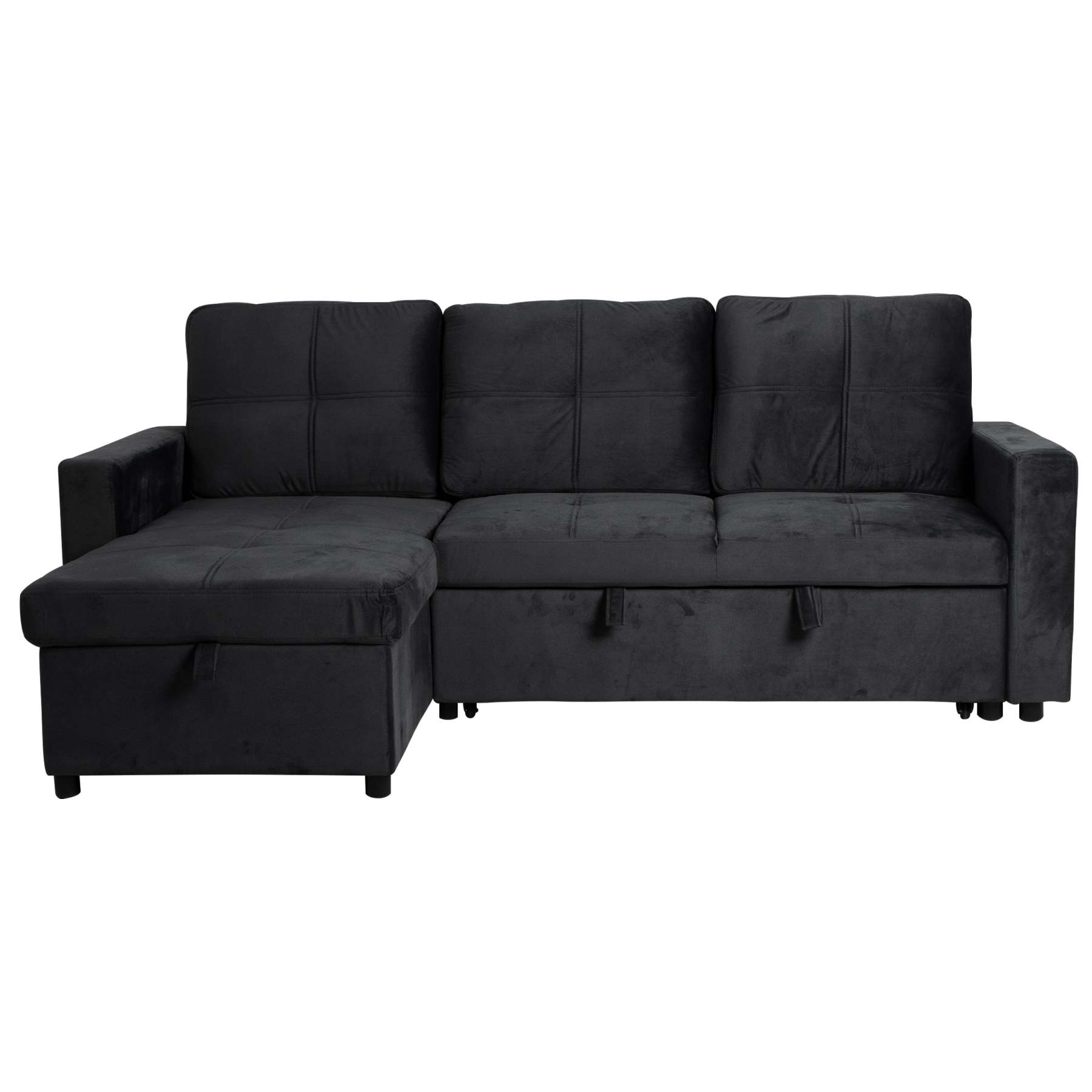 SOFÁ CAMA CON ALMACENAMIENTO TRIBECA GRIS CLARO