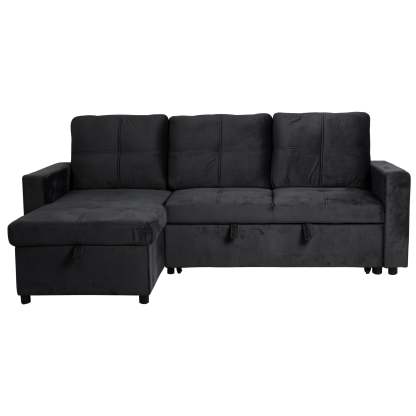 SOFÁ CAMA CON ALMACENAMIENTO TRIBECA GRIS CLARO