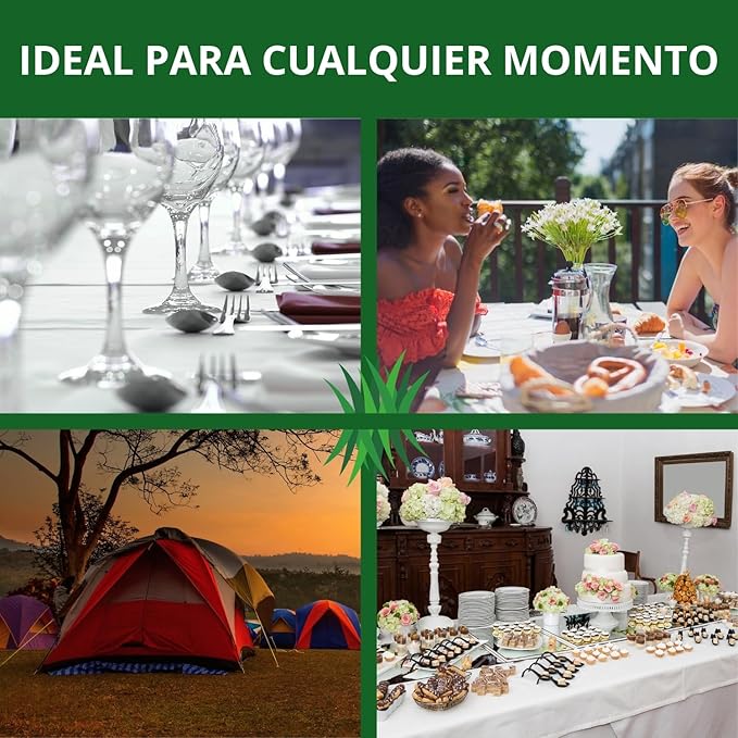 Mesa Plegable Plastico Tipo Portafolio 244cm Portatil Jardin Excelente Calidad Resistente Picnic Blanco Aire Libre Patio Multifuncional Tablon Plegable