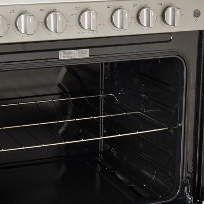 Whirlpool WER-3000D Estufa Gris Con Acentos En Cromo