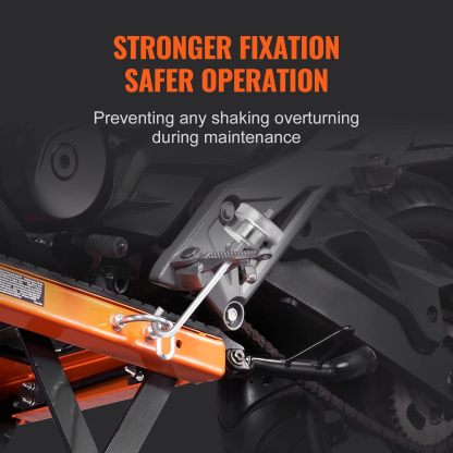 🏍️ Plataforma Elevadora Hidráulica para Motocicletas | Capacidad 158 kg | Elevación de 340–905 mm | Mesa Tipo Tijera con Ruedas | Ideal para Taller y Garaje 🔧