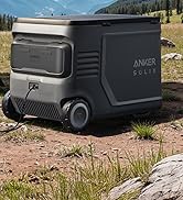 Anker SOLIX EverFrost 2 enfriador de 40 L, refrigerador de coche de 42 cuartos de galón, enfriador eléctrico con batería de 288 Wh, P...
