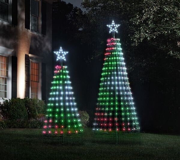 Multicolor LED Animated Outdoor Lightshow Tree
