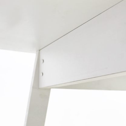 MUNDO IN MUEBLES Escritorio Milano Minimalista | Ideal para Home Office y Estudios | con Cajones y Montaje Sencillo | Estructura Robusta Que Soporta hasta 25 Kg | Gran Espacio de Almacenamiento