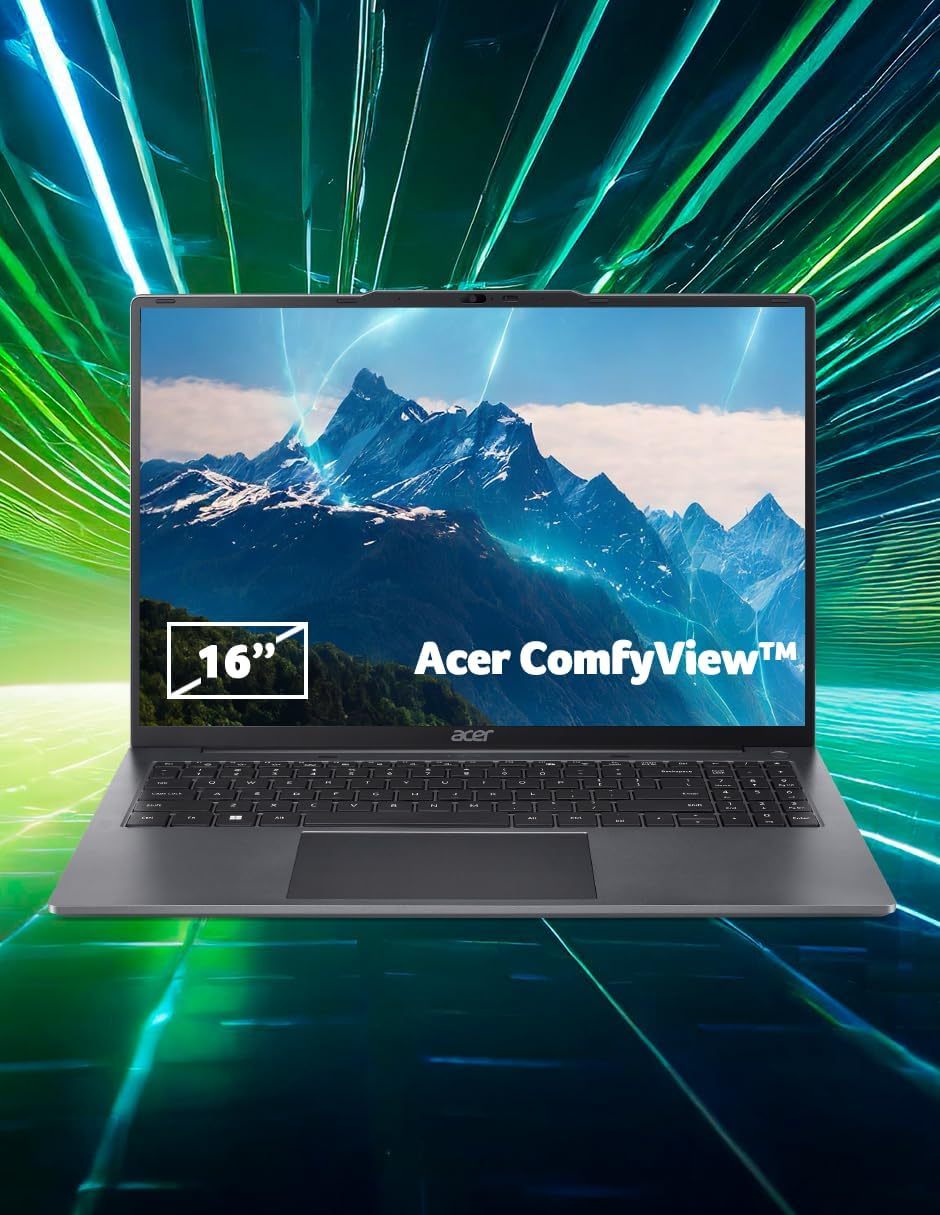 acer Laptop Aspire Lite 16" WUXGA Core i7 12va 10 Núcleos | Panel IPS | 16GB RAM | 512GB SSD | Intel HD Graphics | Garantia en México