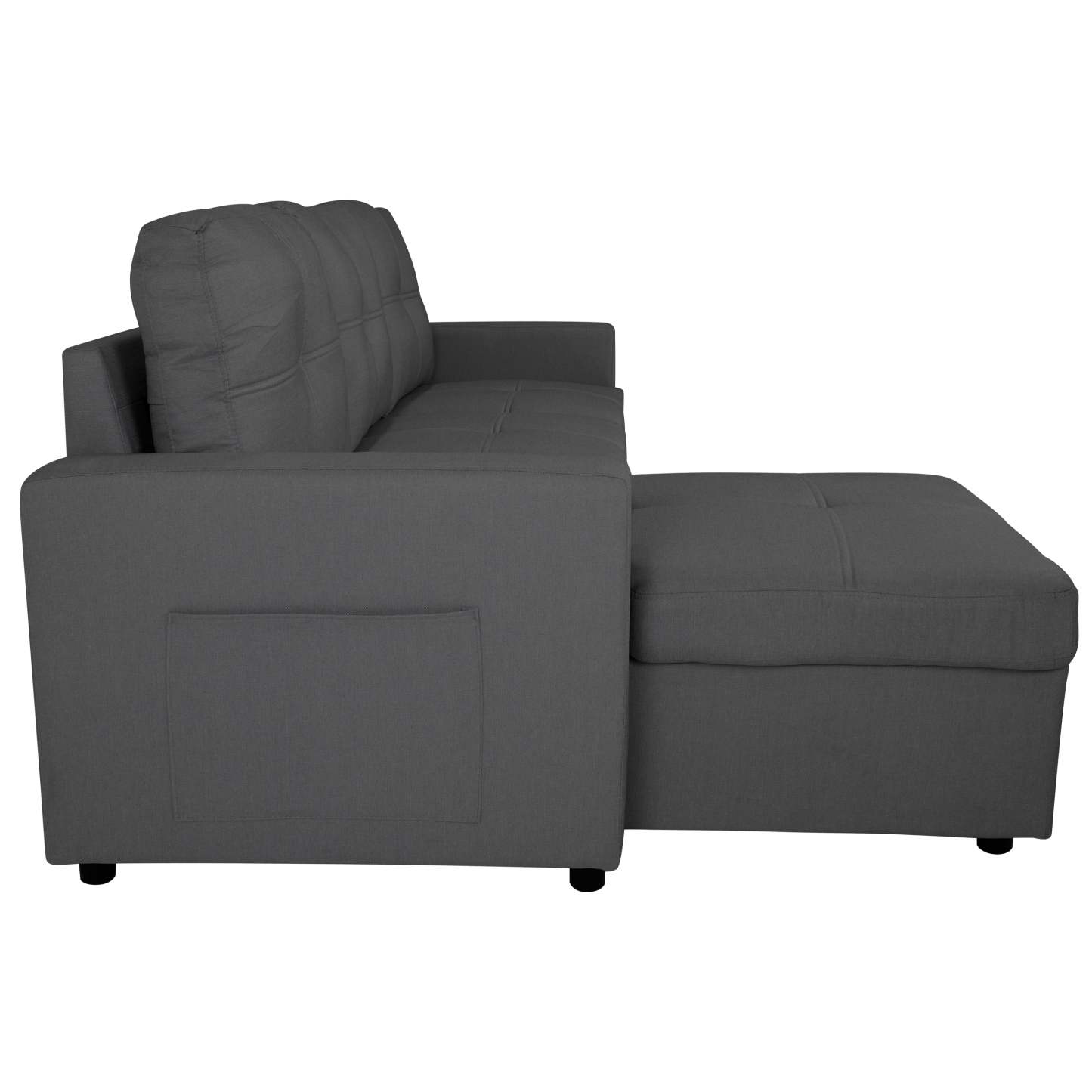 SOFÁ CAMA CON ALMACENAMIENTO TRIBECA GRIS CLARO