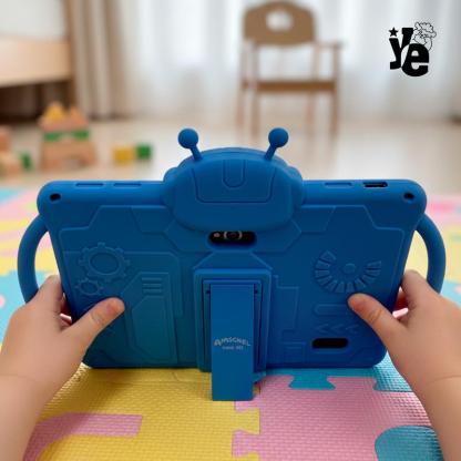 Tablet para niñas y niños 1 Pieza con Carcasa de Plático y Funda de Silicón Ye Store