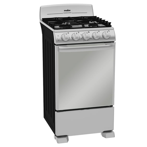 Estufa de Piso 50 cm (20 pulgadas) Plata Mercury Mabe - EM5043BFIS1