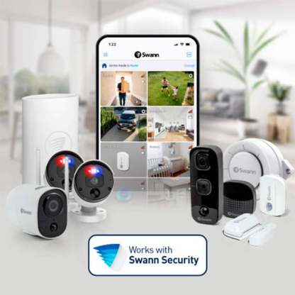 Sistema de Vigilancia Swann DVR 8 canales con 6 Cámaras PIR