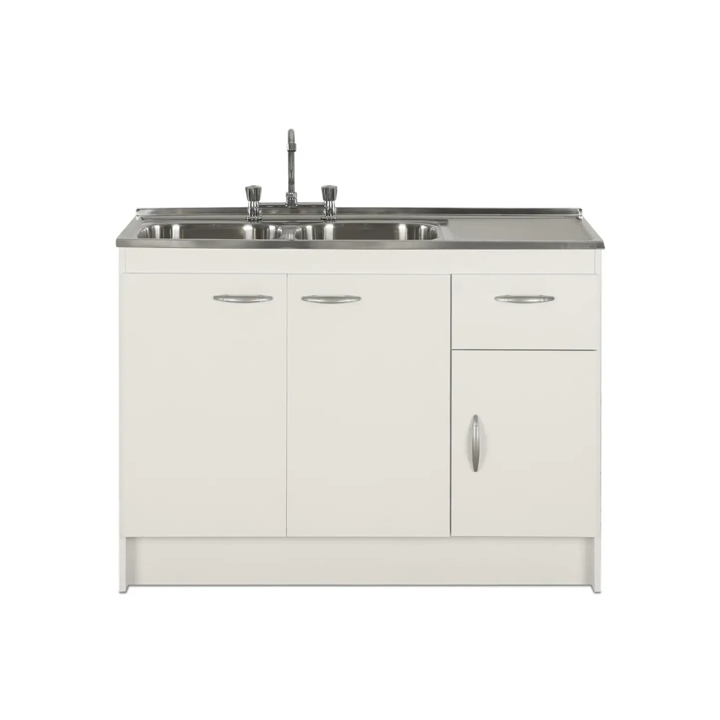 Mueble Cocina con Lavaplato Derecho 120Cm y Grifería