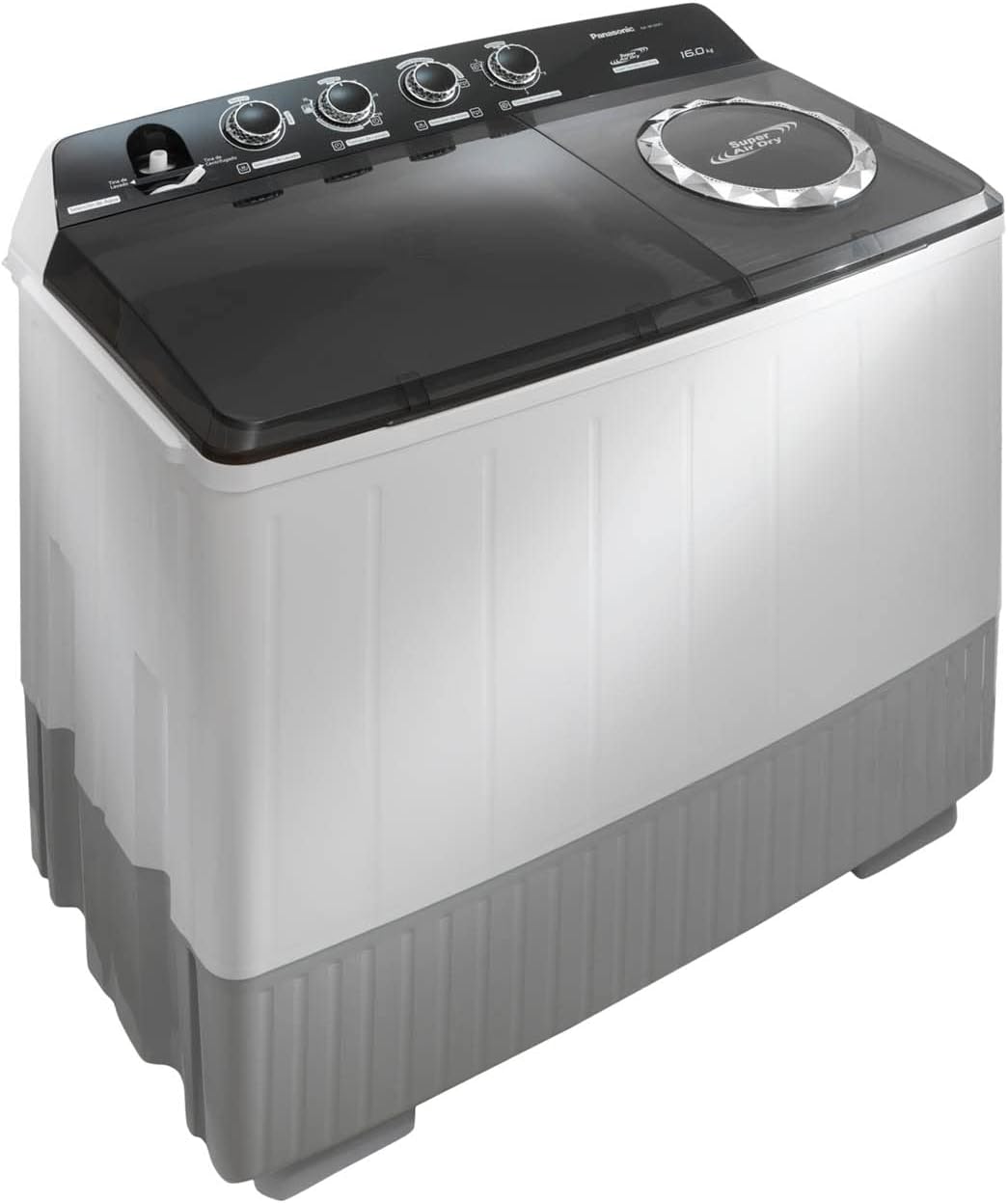 Lavadora Doble Tina Semiautomática 16 Kilos Panasonic NA-W160X1BMX