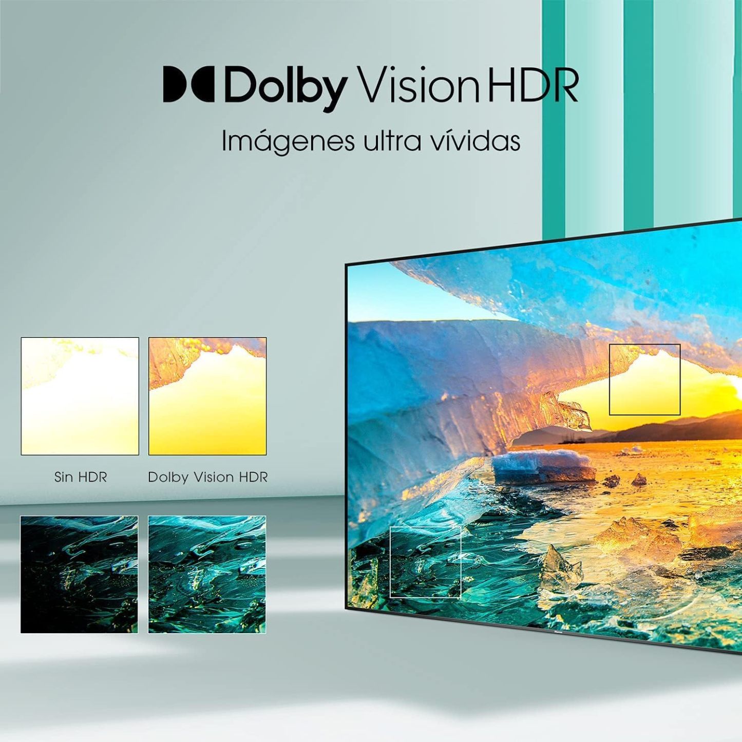 Hisense Pantalla 43" 4K Smart TV UHD 43A60GV VIDAA