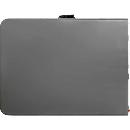 Mesa plegable 1,80m combinada jardín exterior camping gris