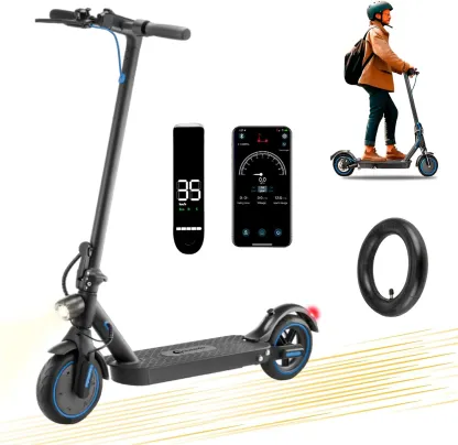 Bluelander Scooter E9 MAX Eléctrico Plegable para Adultos, Velocidad 35 km/h, Autonomía 40-45 km, Motor Sin Escobillas 960W, Scooter Adulto, Control por App Bluetooth, Scooter