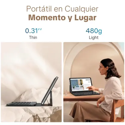 10.1 Inch Tablet | 8 Core Android 15.0 | 8GB RAM 256GB Storage | Dual Cameras | Bluetooth-compatible | Batería 10000mAh | WiFi 5G |