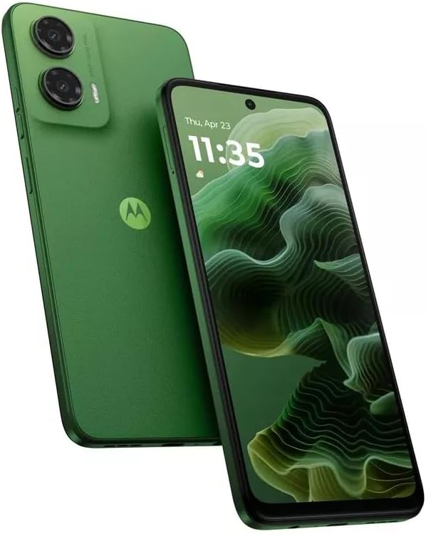 motorola G35 - Celular 256 GB Memoria, 8GB de RAM, Cámara 50MP, LCD IPS, Celular Desbloqueado, 1 Año de Garantía (Verde)