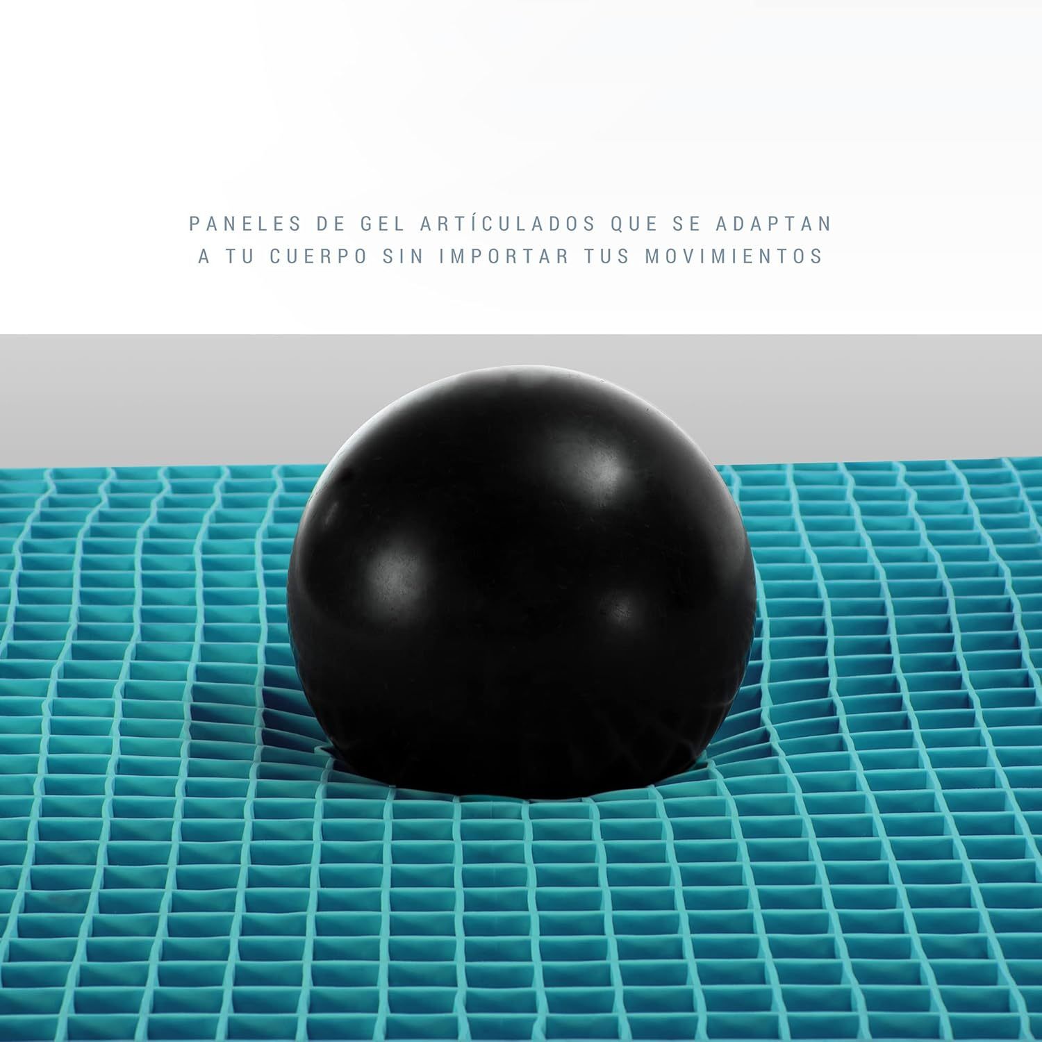 Sognare Sense Colchón Tamaño Queen Size, híbrido de Memory Foam y Gel, Densidad Semi Firme, Fresco con Funda Removible Lavable. 100 Noches de Garantía.