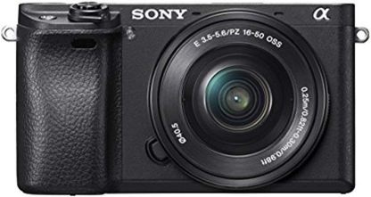 Sony Alpha a6300 Mirrorless Digital Camera with E PZ 16-50mm F3.5-5.6 OSS Power Zoom Lens (Black)