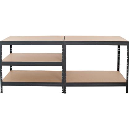 Estante Rivet 5 Nivel(es) 90x176x40 cm Gris