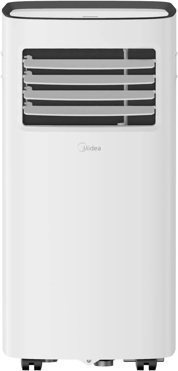 Midea MAP12C1PSP Aire Acondicionado Portátil 1 Ton, Frío, 115v, Color Blanco