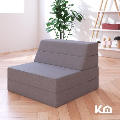 Kingshouse | Sofá Cama Matrimonial Plegable - Sillón Multifuncional y Convertible 2 en 1 - Relleno de Espuma de Alta Densidad - Funda Desmontable - Soporte Ergonómico y Suavidad Hogar, Sala, Recámara